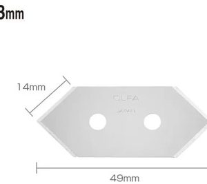 Repuesto Olfa Mcb-1 Blister X 5 Cuchillas Para Mc45/mc45-dx