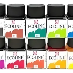 Tintas Acuarelas Liquidas Ecoline Talens Dibujo X 20 U
