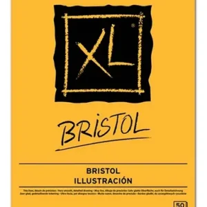 Block Papel Ilustración A4 Canson Xl Bristol 180g 50 Hojas Blanco Mate