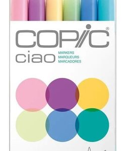 Marcadores Doble Punta Copic Ciao Tinta Alcohol Set 6 Tonos Pasteles