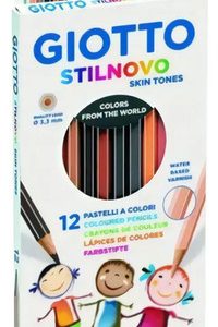 Colores Giotto Stilnovo Tonos De Piel Skin Tones X 12