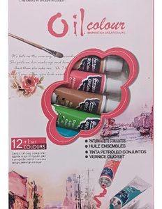 Set De 12 Colores Pomos Oleo Profesionales Giorgione