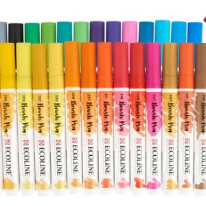 Marcadores Talens Ecoline Brush Pen X Unidad