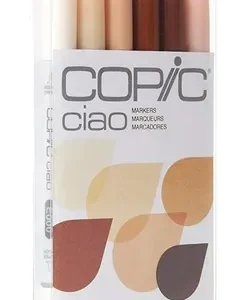 Marcadores Copic Ciao X 6 Skin Tone Doble Punta
