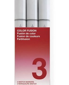 Marcadores Copic Sketch Color Fusion Set Numero Tres
