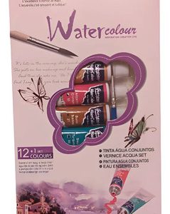 Set De 12 Colores Pomos Acuarelas Profesionales Giorgione