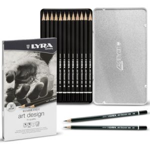 Lapices Lyra Art Design Rembrandt X12 Grafitos 6b-4h
