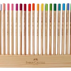 Set Lapices Colores X 36 Base Madera Faber Castell Supersoft
