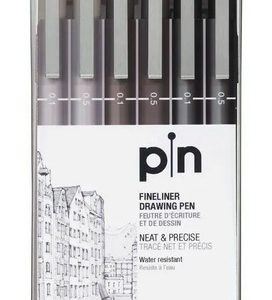 Uni Pin 200 Tinta Pigmentada Neat And Pr X 6 Uniddes