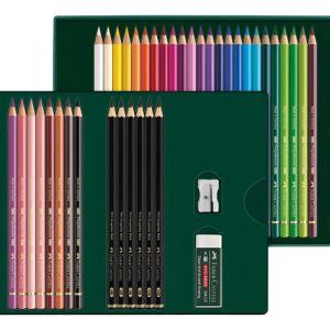 Set Polychromos & Pitt Grafito Mate Faber-castell X 40 Pieza