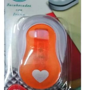 Sacabocados C/ Forma Corazon Goma Eva Asb 10 Mm. Confetti