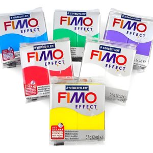 Fimo Effect Masa Moldeable Polimerica X 57 Gramos X 10 Un