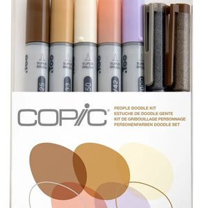 Copic Marcador Doble Punta A Base De Alcohol Para Colorear Blíster 6 Unidades