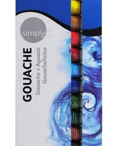 Temperas Daler Rowney Simply X 12 Colores