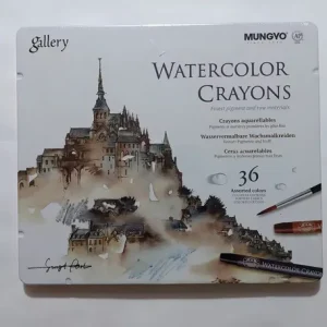 Crayones Acuarelables Mungyo Mac 36t Cera Cono 36 Colores