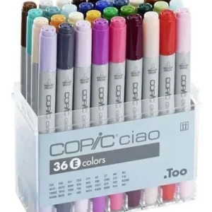 Marcadores Copic Ciao X 36 E Doble Punta