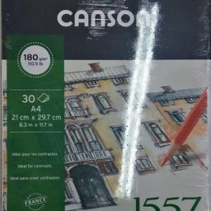 Canson Bloc 1557 Block 180 Grs 21 X 29.7 Cm 30 Hojas