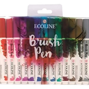 Ecoline Brush Pen Marcador Set X 15 Unidades