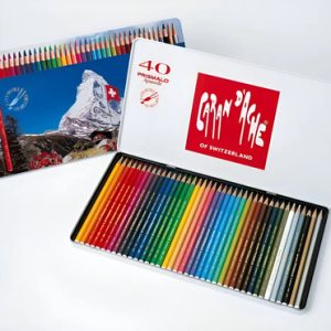 Lapices Caran D´ache Prismalo X 40 Acuarelables