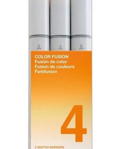 Marcadores Copic Sketch Color Fusion Set Numero Cuatro