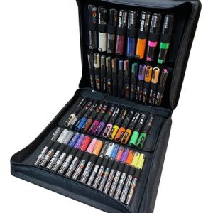 Posca Canopla Set X 48 Marcadores Cuatro Medidas