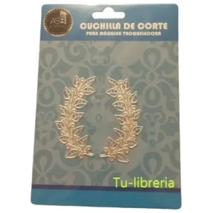 Scrapbooking Troqueles Bordes Laureles 79x76mm 2 Piezas