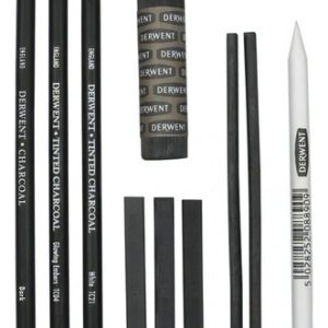 Set De 10 Lápices De Carbón Derwent