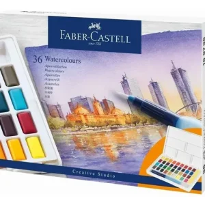 Faber Castell Acuarelas Creative Studio X 36 Colores