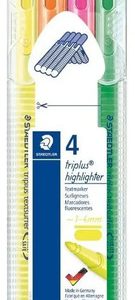 Resaltadores De Colores Staedtler Triplus X4 Unidades