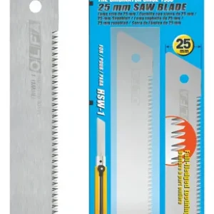 Repuesto Cutter Ancho 25mm Olfa Hswb-1/1b Sierra Dentada