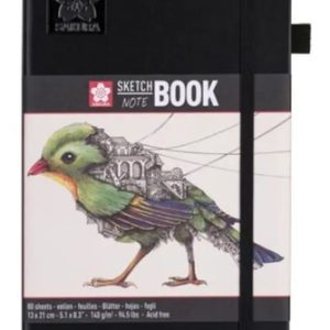 Cuaderno Sakura Sketchbook Hojas Blanco Crema 80 Hojas Lisas 1 Materias Unidad X 1 21cm X 13cm Sketchbook Note