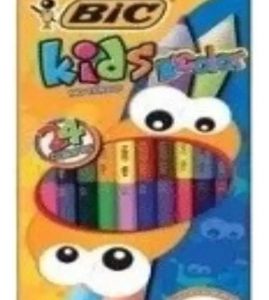 Lapices Bic Kids Bicolor X 12 Unidades