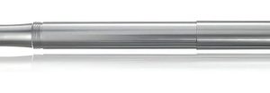 Lapicera Fuente Kaweco Liliput Plateada Pluma Aluminio Tinta Líquida Carga
