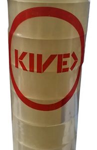 Cinta Adhesiva 18 Mm X 30 Mt Tubo X 8 Unidad Kive + 4 Gratis