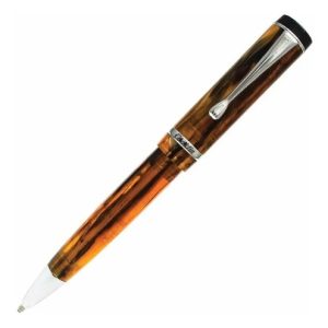Bolígrafo Conklin Duragraph Amber Color De La Tinta Carga Color Del Exterior Foto
