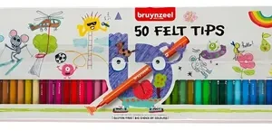 Marcadores Bruynzeel X 50 Colores Made In Italy