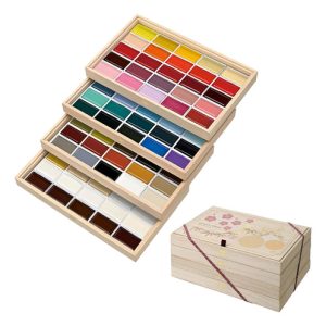 Kuretake Acuarela Gansai Aniversario Tambi Set 100 Colores