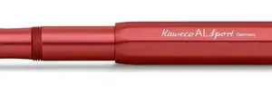 Pluma Estilográfica Kaweco Al Sport Deep Red Aluminio Tinta Varios