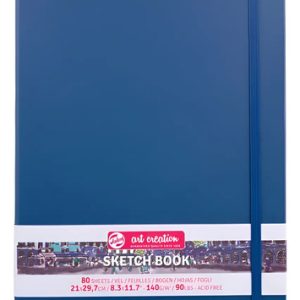 Cuaderno Sketch Creation Azul Marino 140 Gr 21x29,7 Cm 80h
