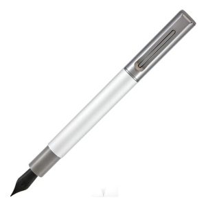 Pluma Estilográfica Monteverde Ritma Color Plata Tinta Varios