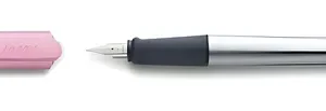 Lapicera Lamy Nexx Rosa Pastel Medium Plateado Carga